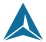 Abacus logo, stylized blue abacus beads on black background